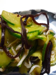 超簡単♬きゅうりの塩昆布としらす和え-レシピのメイン写真