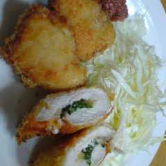 รูปของ ムネ肉でもジューシーなチキンカツ