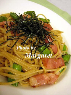 シシトウとベーコンのめんつゆバターパスタ-レシピのメイン写真