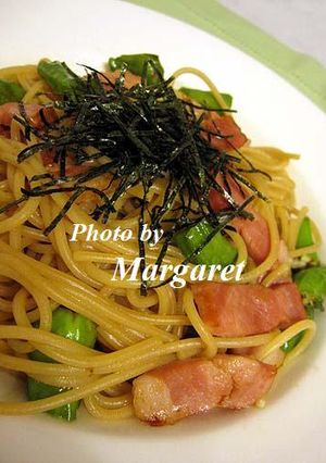 シシトウとベーコンのめんつゆバターパスタ-レシピのメイン写真