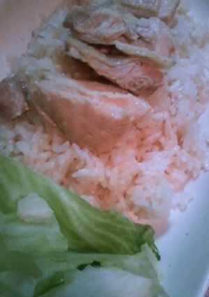 鶏肉☆アジア風☆鶏飯〜炊飯器におまかせ♪-レシピのメイン写真
