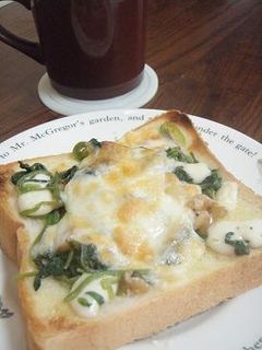ほうれん草のチーズトースト-レシピのメイン写真