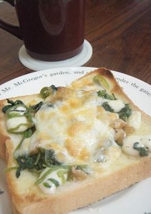 ほうれん草のチーズトースト-レシピのメイン写真
