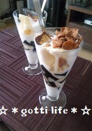 チョコパフェ-レシピのメイン写真