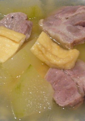 冬瓜と豚肉-レシピのメイン写真