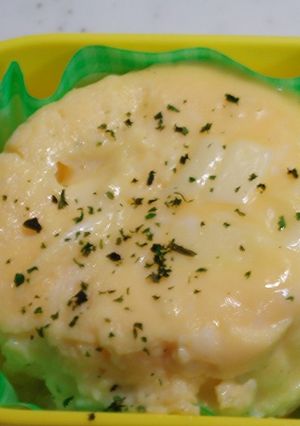 電子レンジオムレツ-レシピのメイン写真
