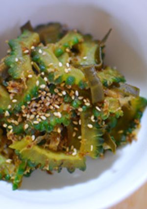 昆布と花かつおのゴーヤ炒め煮-レシピのメイン写真