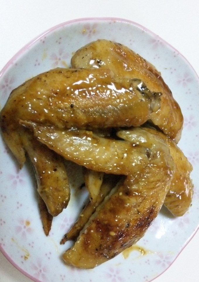 ★ピリ辛てりマヨ手羽焼き★-レシピのメイン写真