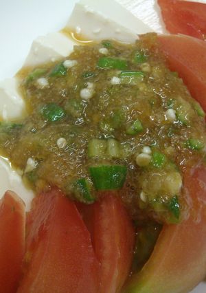 トマトと豆腐のネバネバサラダ-レシピのメイン写真