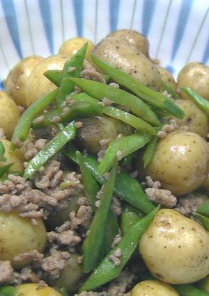 皮付き小芋のそぼろ煮-レシピのメイン写真