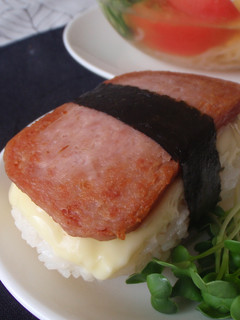 チーズ入りスパムおにぎり☆-レシピのメイン写真
