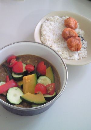 ずぼら夏野菜チキンカレー-レシピのメイン写真