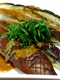冷やし焼きなすのごまソース-レシピのメイン写真
