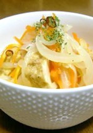 ∮ 玉葱たっぷり♬厚揚げのマリネ ∮-レシピのメイン写真