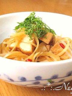 ∮ 厚揚げの南蛮漬けღ青じそ風味 ∮-レシピのメイン写真