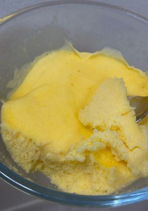 レンジで米粉の卵蒸しパン-レシピのメイン写真