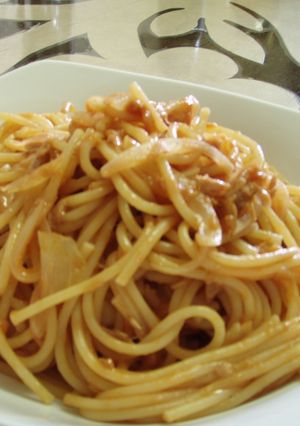 ❤たまねぎ＋ツナ＋チーズのランチパスタ❤-レシピのメイン写真