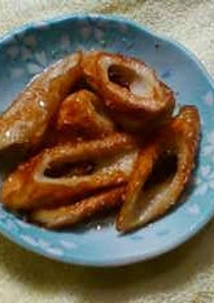 お弁当に！簡単チクワのゴマ炒め♪-レシピのメイン写真