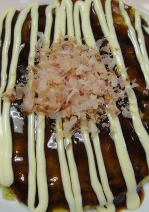 山芋のお好み焼き（その２）-レシピのメイン写真