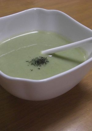 ひんやり☆そらまめスープ（生クリ不使用）-レシピのメイン写真