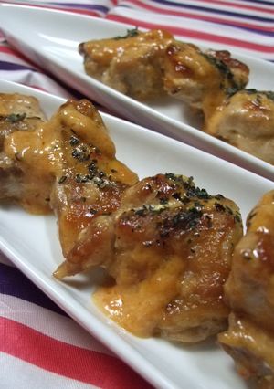 ❏～焼チキンのチリマヨソース和え～❏-レシピのメイン写真