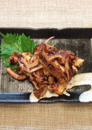 イカげその味噌みりん焼き-レシピのメイン写真