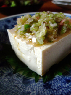 【豆腐】みょうが葱山椒塩ダレ～冷奴～-レシピのメイン写真