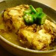 鰹節で揚げ出し豆腐
