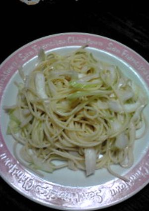 セロリと燻製いかのパスタ-レシピのメイン写真