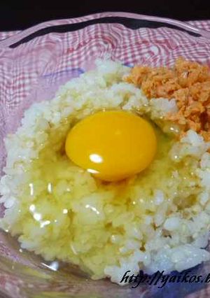 ☆卵かけごはん☆好きのものトッピング♪-レシピのメイン写真