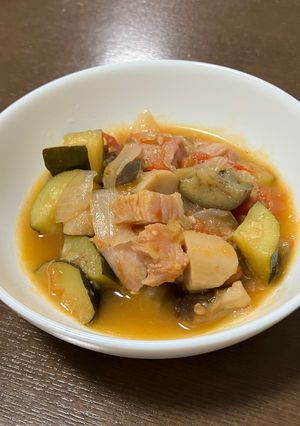 ベーコン入りがっつりラタトゥイユ-レシピのメイン写真