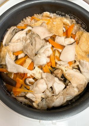 美味しい鶏五目炊き込みご飯-レシピのメイン写真