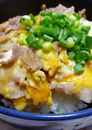 簡単☆早いウマい豚玉丼♬-レシピのメイン写真