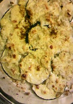 ズッキーニのチーズ焼き（カレー風味）-レシピのメイン写真