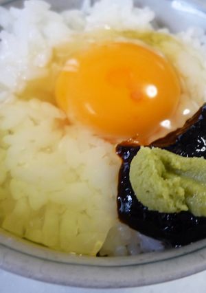 海苔の佃煮で卵かけご飯-レシピのメイン写真