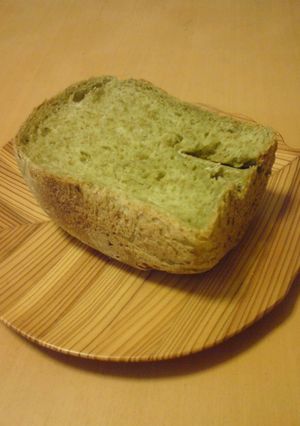 大麦若葉食パン（ＨＢ）-レシピのメイン写真