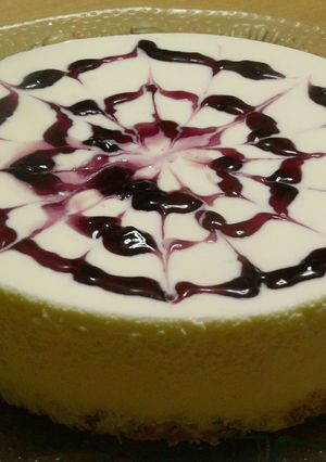ブルーベリーレアチーズケーキ-レシピのメイン写真