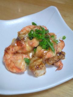 お弁当にトロ~リ!えびのチーズケチャップ-レシピのメイン写真