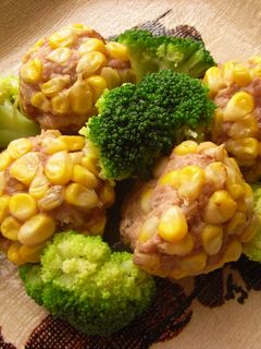 とうもろこしのレンジ蒸しシューマイ-レシピのメイン写真
