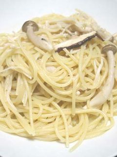 キノコの柚子胡椒スパゲティ-レシピのメイン写真