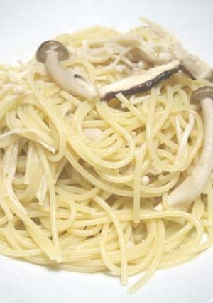 キノコの柚子胡椒スパゲティ-レシピのメイン写真