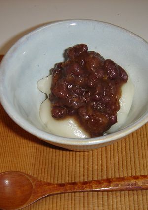 白玉団子 with 小豆餡-レシピのメイン写真