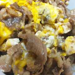 รูปของ ★超簡単♪お昼に一人牛丼★