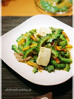 ゴーヤの黒酢炒め-レシピのメイン写真