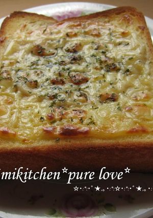 朝食に簡単ハムチーズトースト-レシピのメイン写真