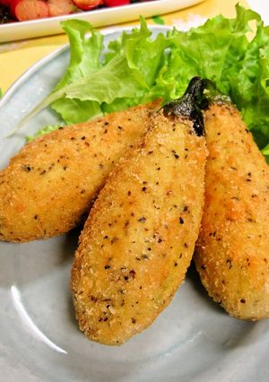 The☆茄子のフライ-レシピのメイン写真