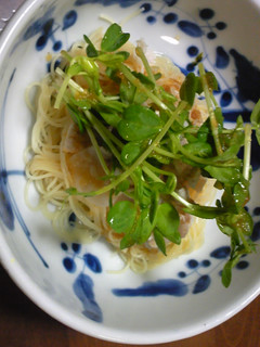冷しゃぶと豆みょうのカッペリーニ-レシピのメイン写真