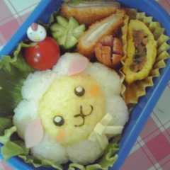 รูปของ キャラ弁☆ひつじ