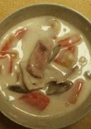 根菜類のクラムチャウダー＠朝食にも-レシピのメイン写真
