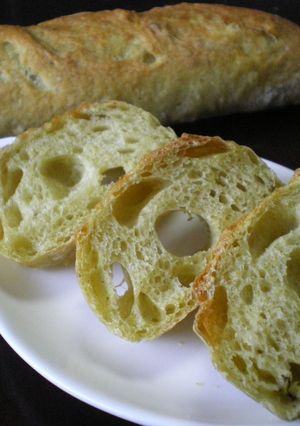 どっさり！ほうれん草のフランスパン♪-レシピのメイン写真